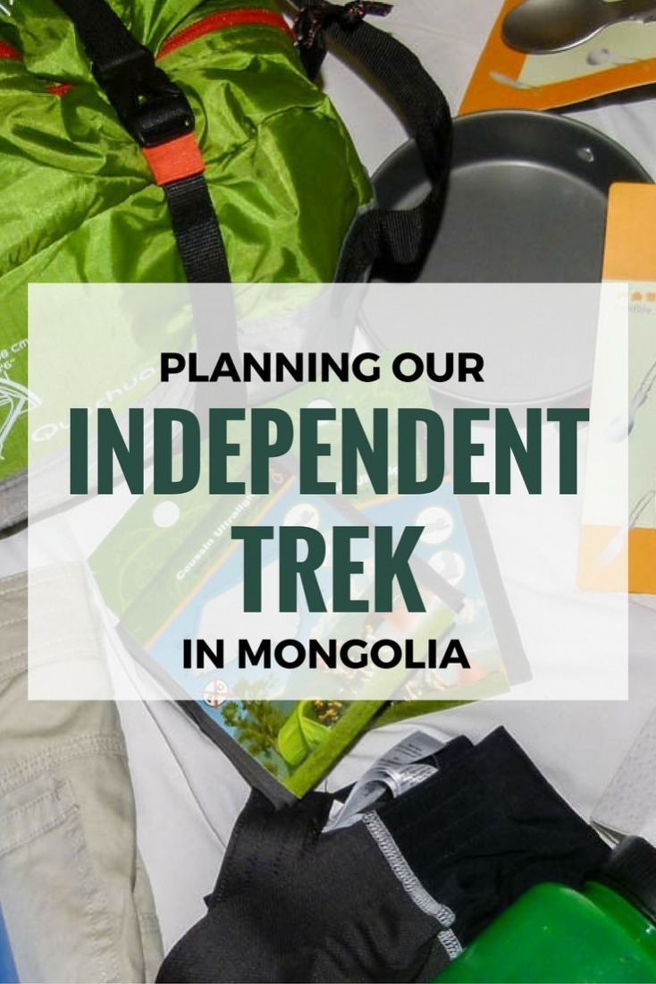 Planning Our Independent Trek In Mongolia - Goats On The Road