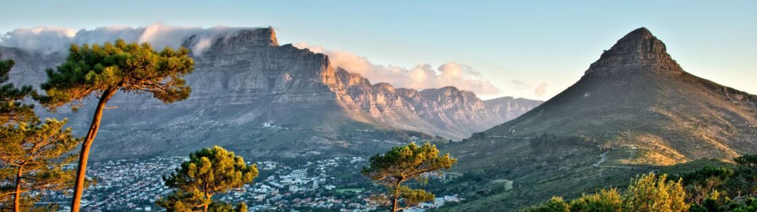 a picture of south africa table mountain header image