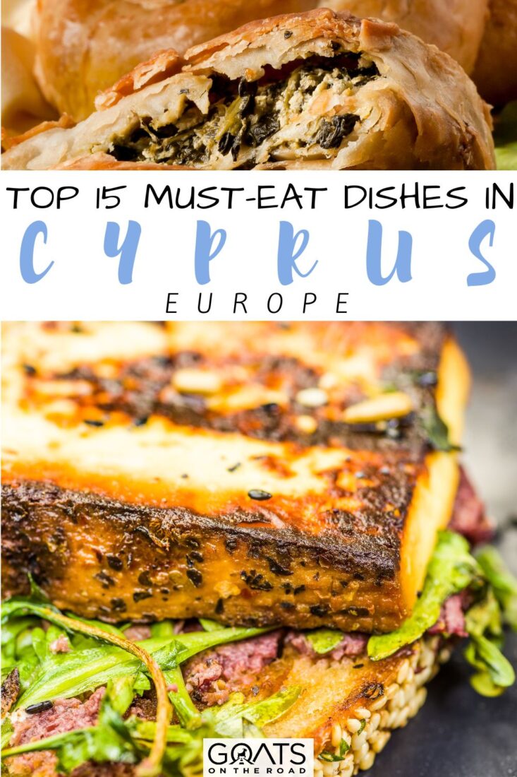 A variety of must-eat dishes in Cyprus.